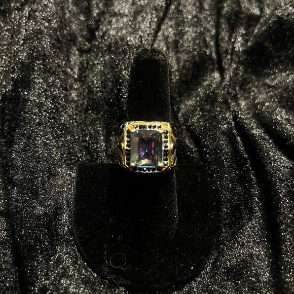 Multi color gem Ring - Picture 2 of 2